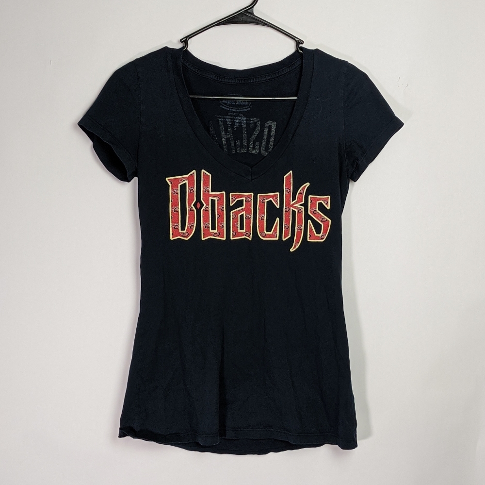 Diamondbacks black red Goldschmidt 44 t-shirt